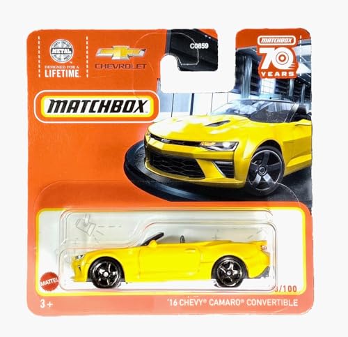 '16 Chevy Camaro Convertible, Yellow 33/100
