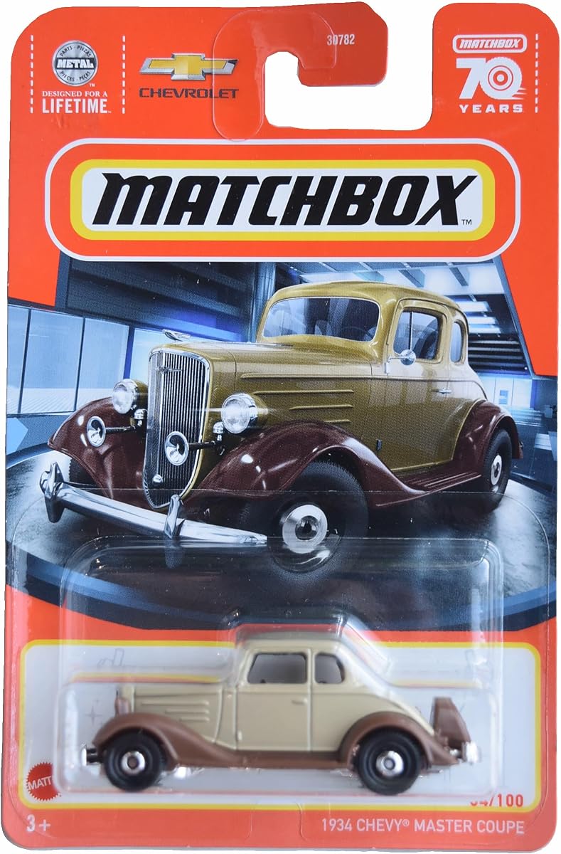 1934 Chevy Master Coupe, tan/Brown 34/100 — view 2