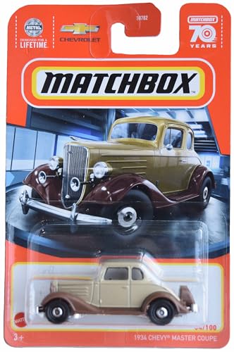1934 Chevy Master Coupe, tan/Brown 34/100