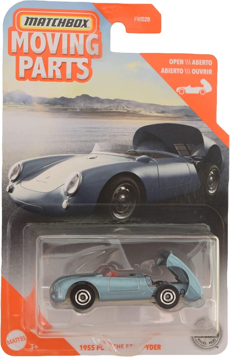 1955 Porsche 550 Spyder, Moving Parts Series — view 2