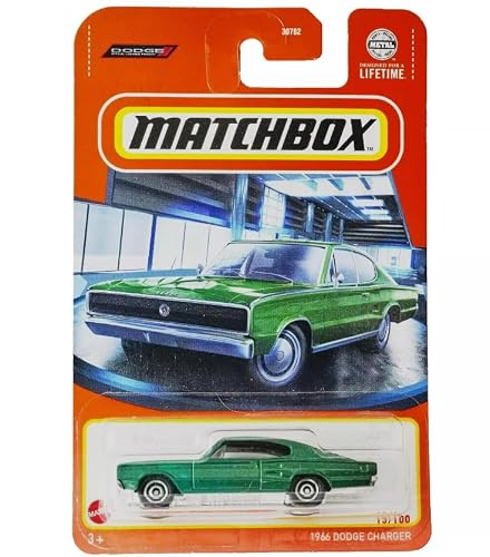 1966 Dodge Charger Green 1:64 Scale , 13/100