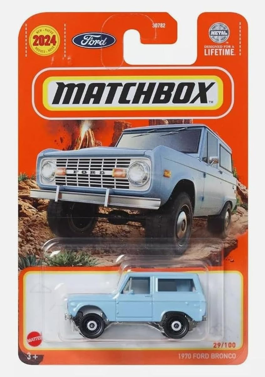 1970 Ford Bronco, Light Blue, 1:64 Vehicle, 29/100 — view 2