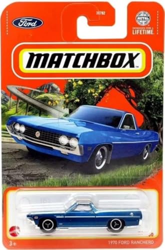 1970 Ford Ranchero, 1:64 Scale Vehicle, Blue, 83/100
