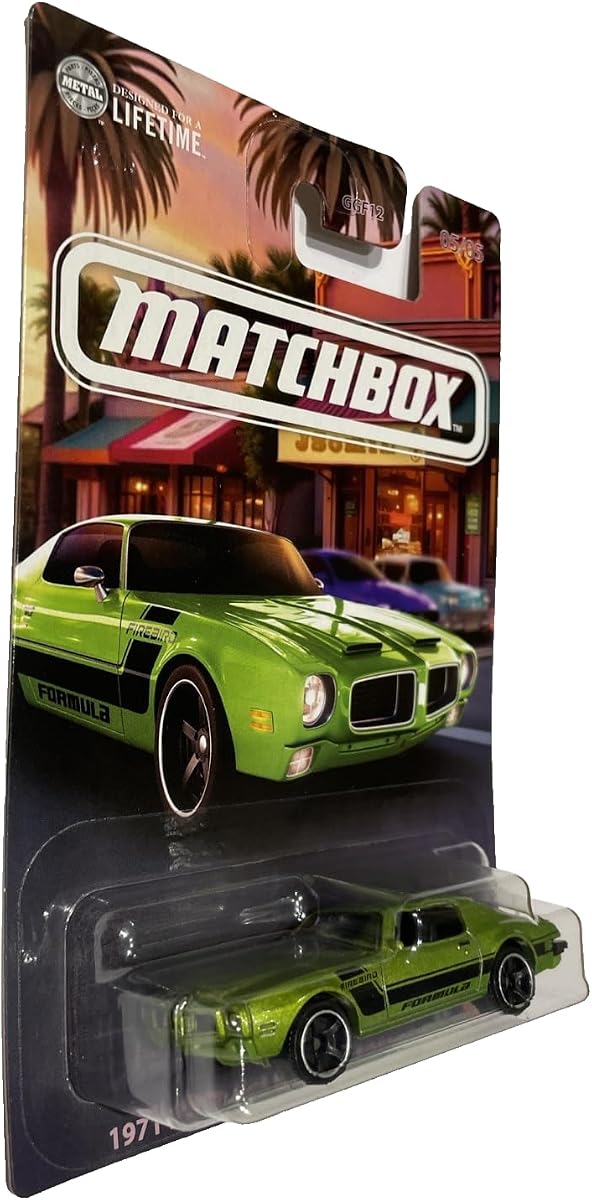 1971 Pontiac Firebird Formula 5/5 Local Cruisers 2025 Green — view 3