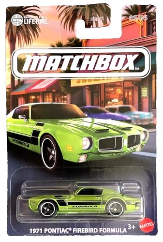 1971 Pontiac Firebird Formula 5/5 Local Cruisers 2025 Green