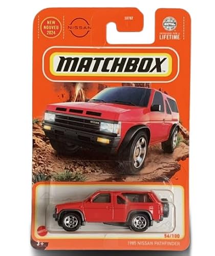 1985 Nissan Pathfinder Red Car, 54/100
