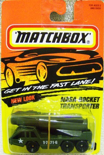 1996 Matchbox # 60 NASA Rocket Transporter 1/64 Scale Vehicle by Matchbox