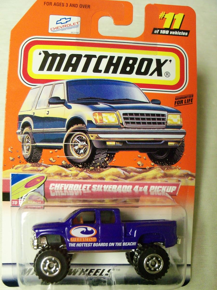1999 to The Beach Series 3 Chevrolet Silverado 4x4 Pickup 1:64 Scale Collectib — view 2
