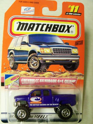 1999 to The Beach Series 3 Chevrolet Silverado 4x4 Pickup 1:64 Scale Collectib