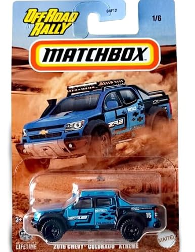 2016 Chevy Colorado Xtreme 1:64 Off-Road Rally Vehicle, Blue 1/6