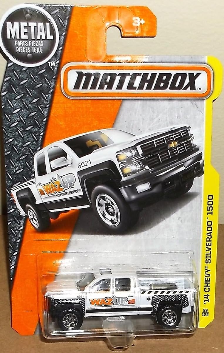 2016 MBX Construction '14 Chevy Silverado 1500 59/125, White — view 2