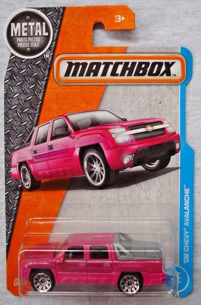 2017 MBX Adventure City 02 Chevy Avalanche 24/125, Pink — view 2