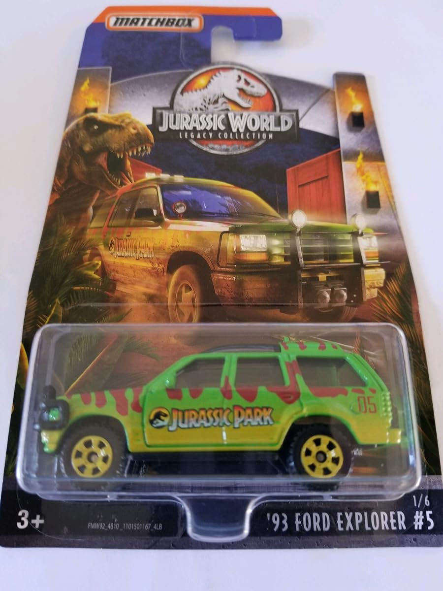 2018 Matchbox Jurassic World Legacy Collection Limited Edition - '93 Ford Expl — view 2