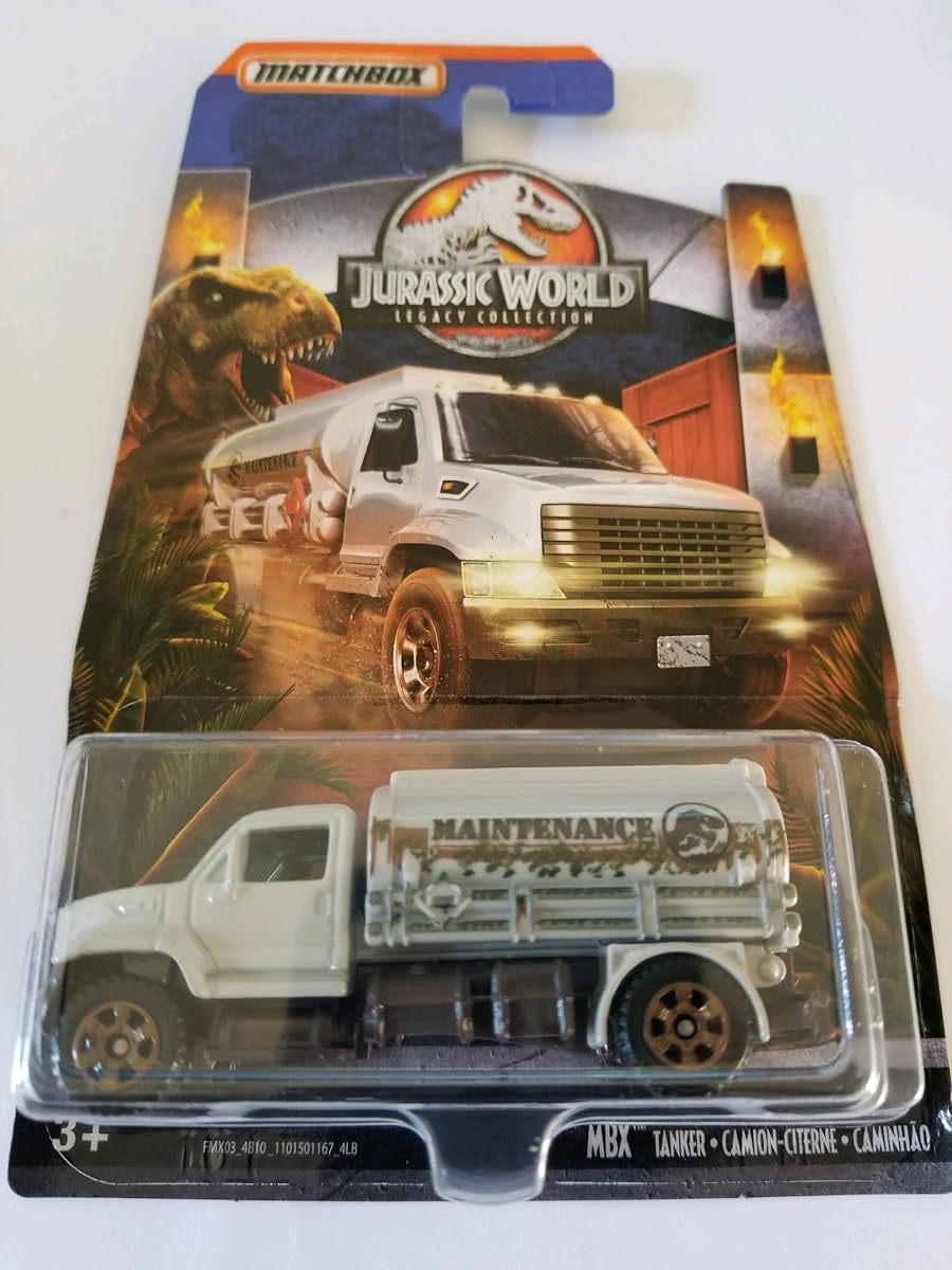 2018 Matchbox Jurassic World Legacy Collection Limited Edition - MBX Tanker — view 2
