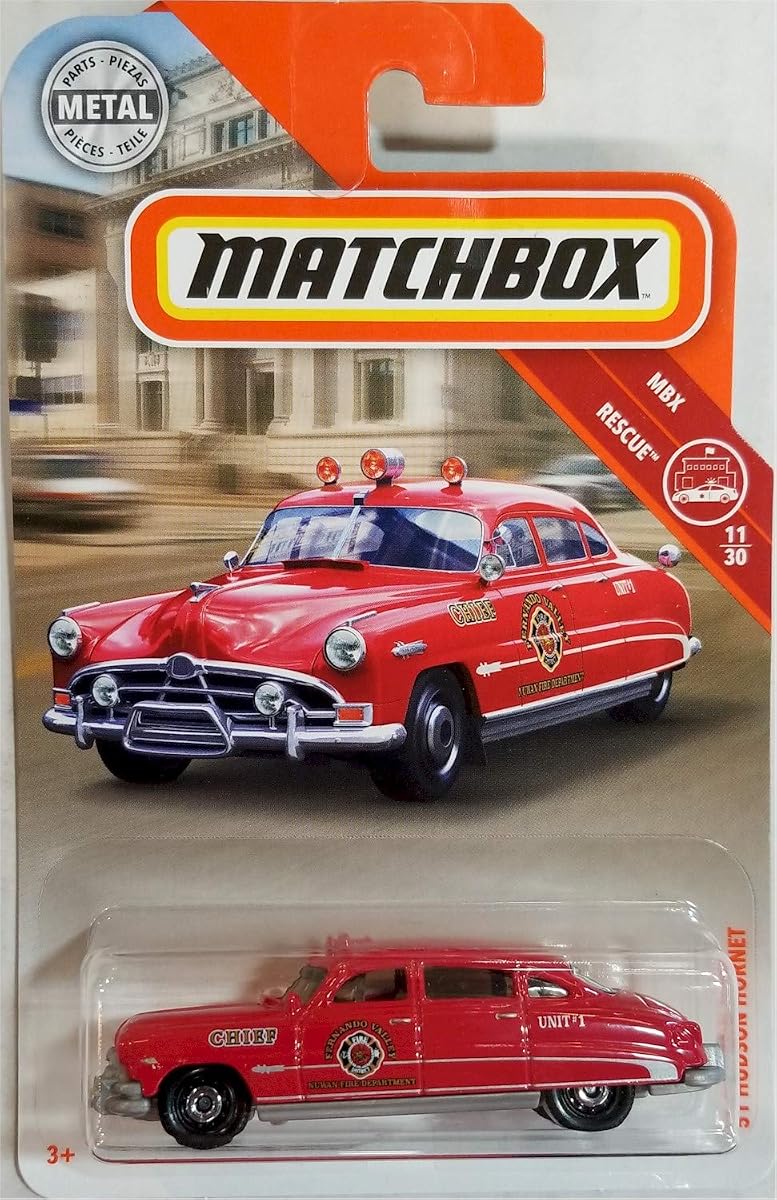 2019 MBX Rescue '51 Hudson Hornet 64/125, Red — view 2