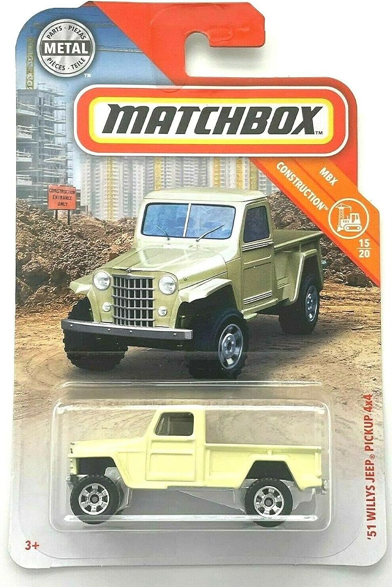 '51 Willys Jeeps Pickup 4x4, MBX Construction 15/20 — view 2
