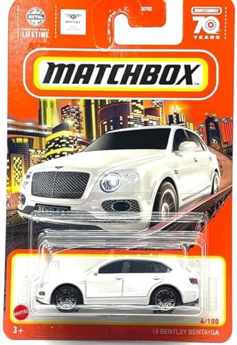 1:64 Scale White Bentley Bentayga Car Vehicle
