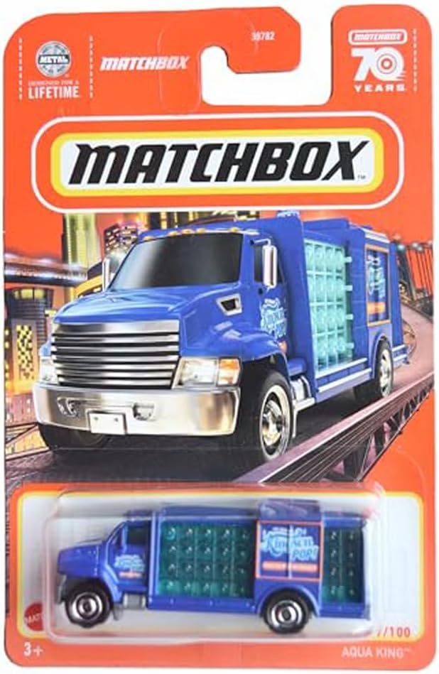 Aqua King, Blue 57/100, Truck, 1:64 Scale — view 2