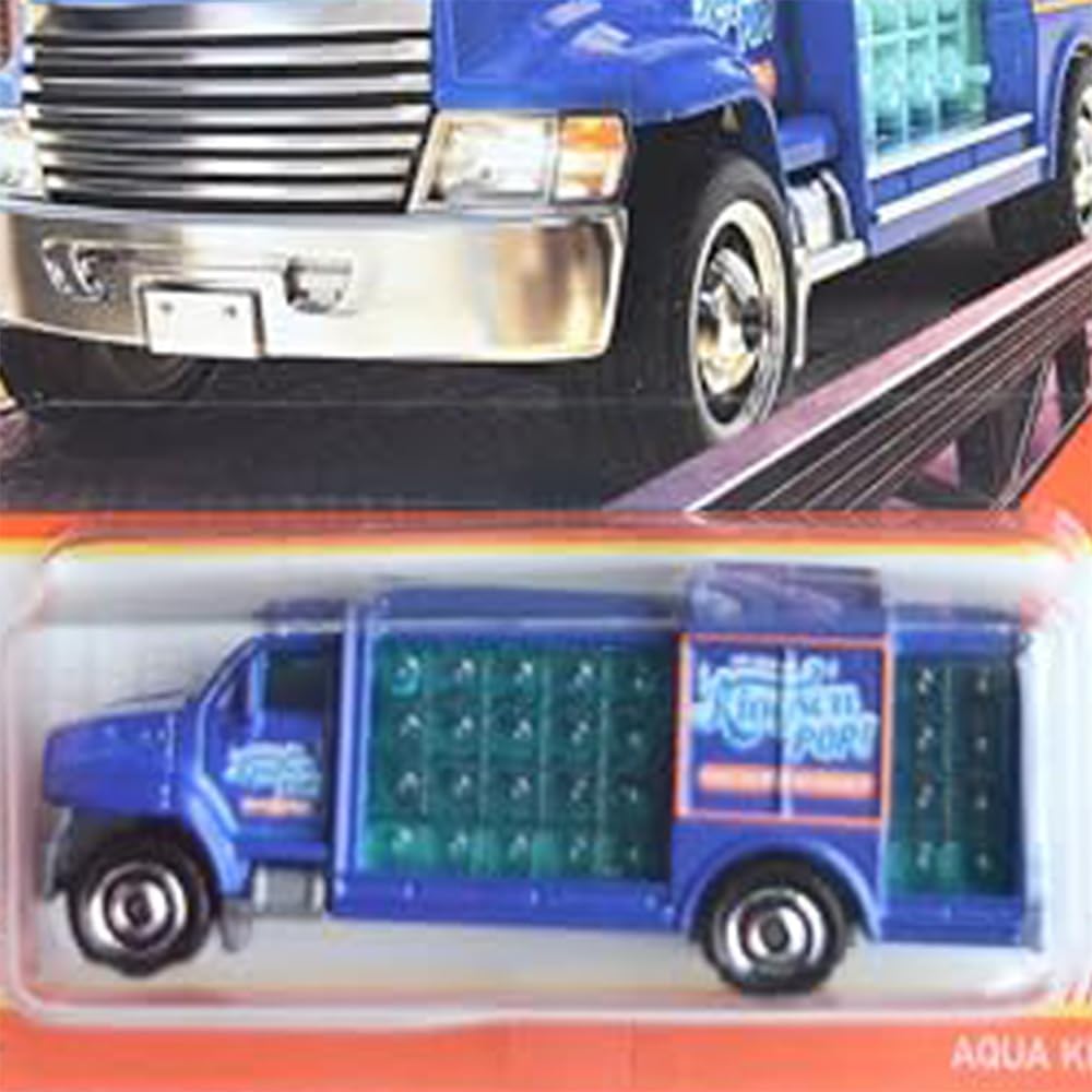 Aqua King, Blue 57/100, Truck, 1:64 Scale — view 4