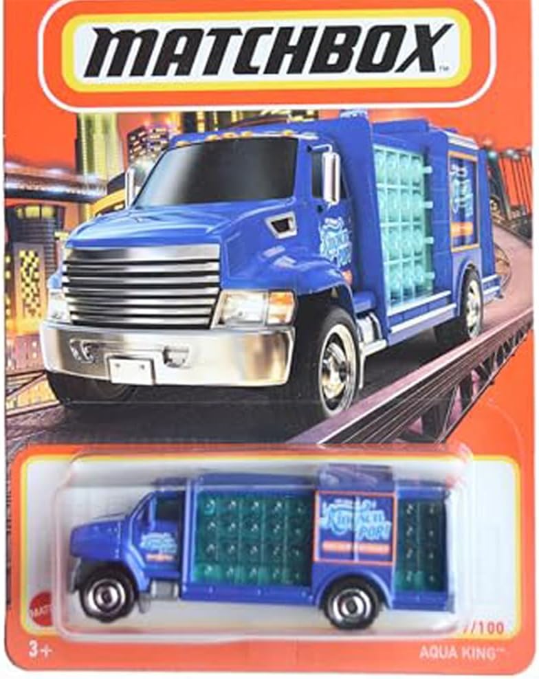 Aqua King, Blue 57/100, Truck, 1:64 Scale — view 5