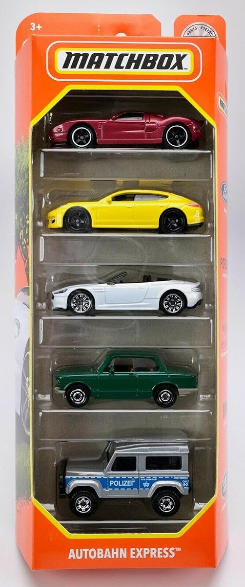 Autobahn Express 5 Pack, 1:64 Scale Vehicles — view 2