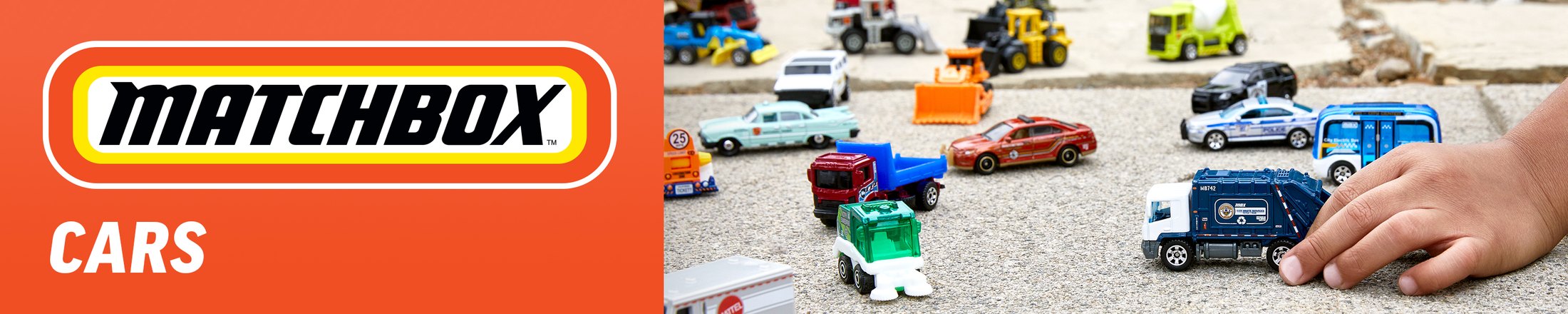 Die-Cast Cars across the Matchbox range