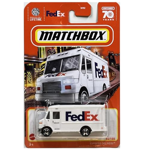 FedEx Express Delivery Truck 56/100