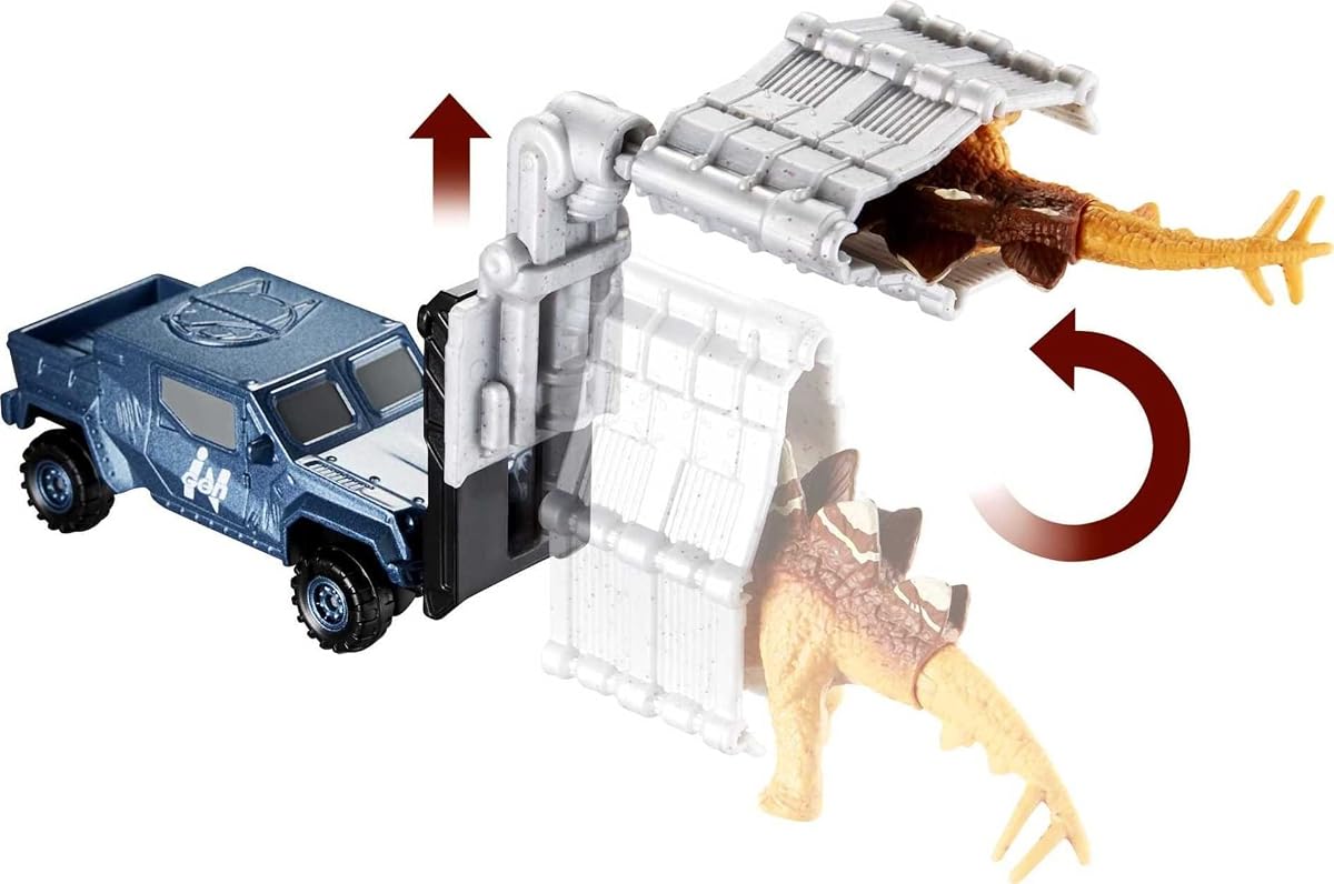 Jurassic World Dino Transporters, 1 Vehicle & 1-2 Mini Dinosaurs — view 4