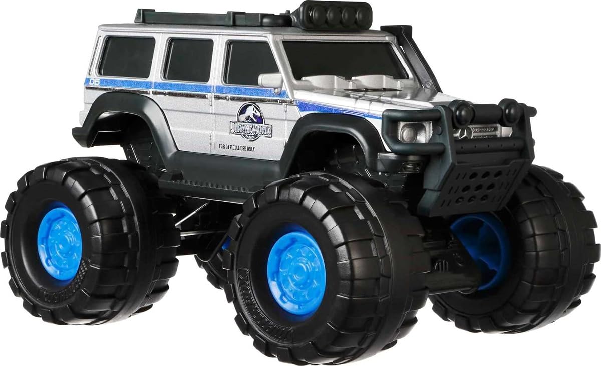 Jurassic World Dominion 1:24 Scale Vehicle, '14 Mercedes-Benz G 550 Truck with — view 5
