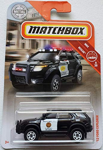 mbx 12 Ford Explorer San Diego Police Rescue Series 1:64 Scale Collectible Met