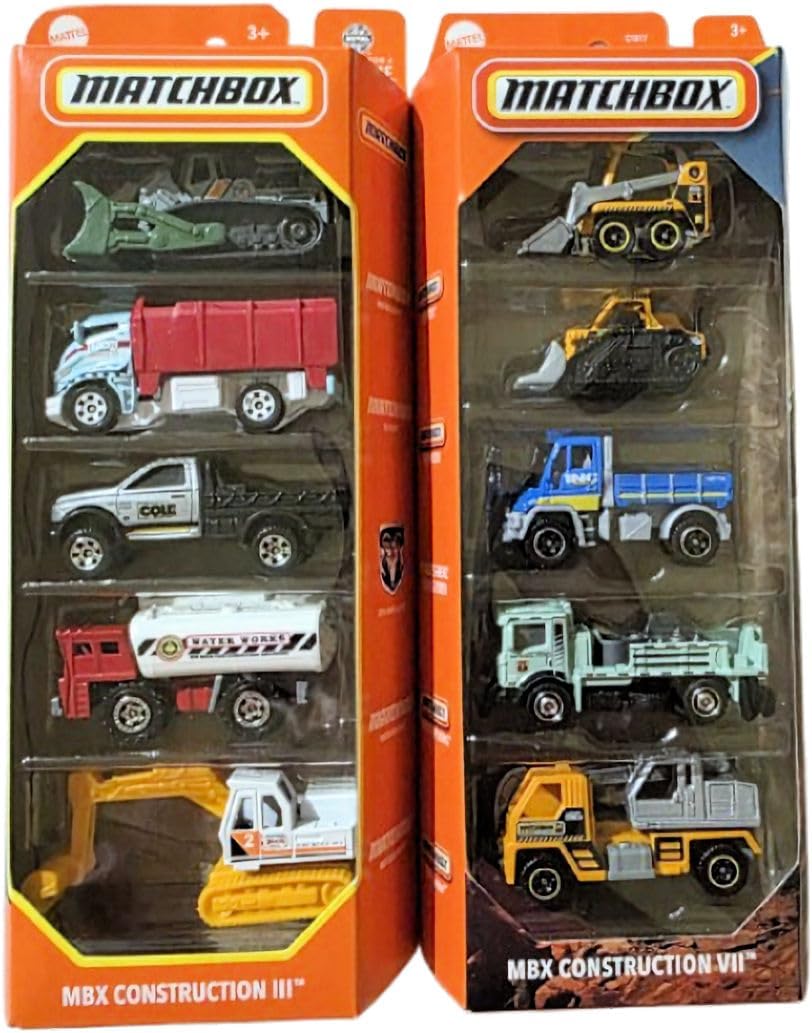 MBX Construction 5-Pack Vehicle Set of 2 — view 3