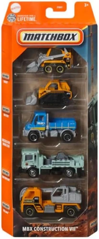 MBX Construction 5-Pack Vehicle Set of 2 — view 4