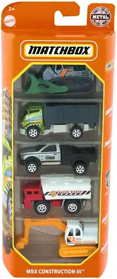 MBX Construction 5-Pack Vehicle Set of 2 — view 5