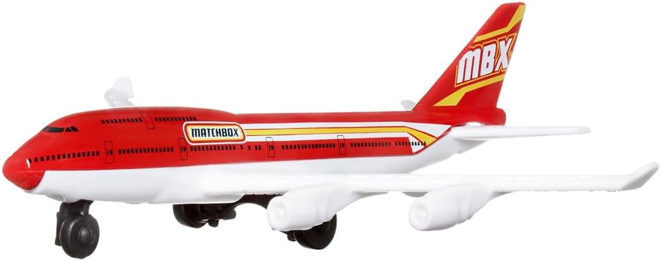 Collectible Metal Sky Busters Inspired by Boeing 747-400 Airplane - HVM44 ~ Wh — view 3