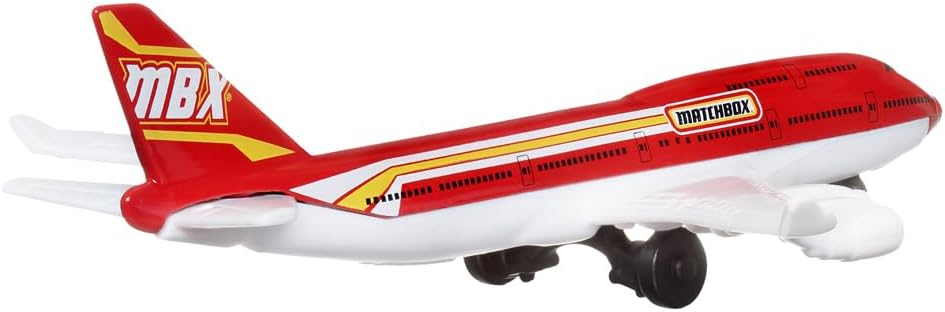 Collectible Metal Sky Busters Inspired by Boeing 747-400 Airplane - HVM44 ~ Wh — view 5