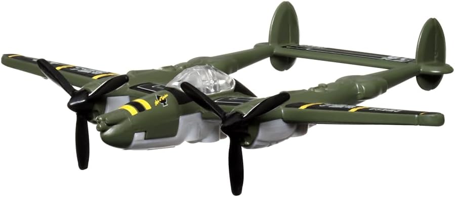 Collectible Metal Sky Busters Inspired by Lockheed Martin P-38 Lightning Jet — view 2