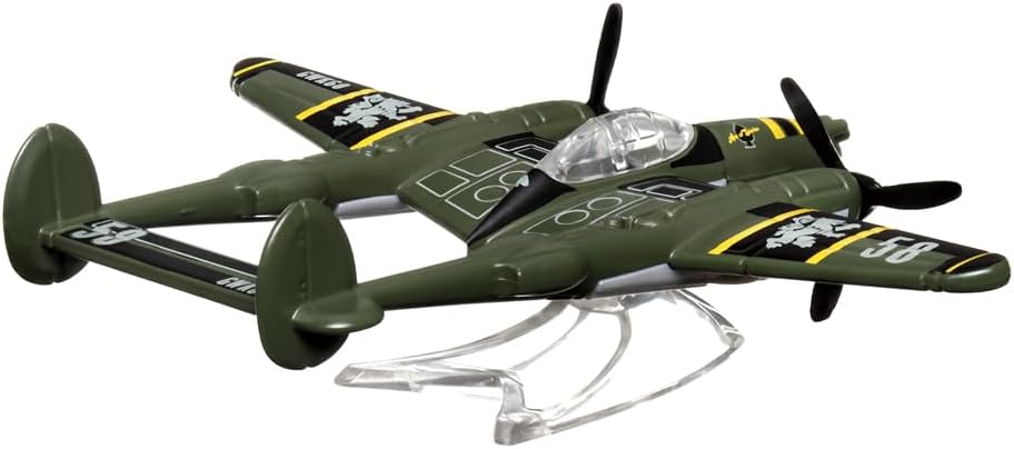 Collectible Metal Sky Busters Inspired by Lockheed Martin P-38 Lightning Jet — view 5