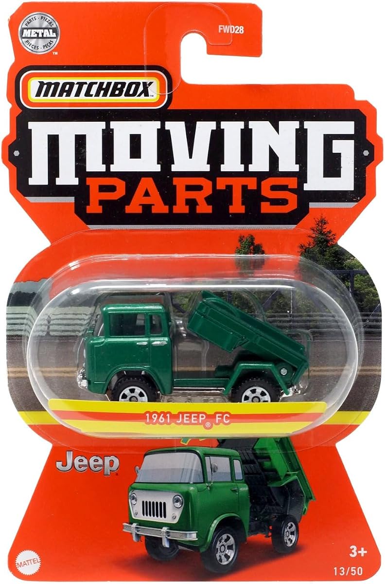 Moving Parts 1961 Jeeps FC 1:64 Scale — view 2