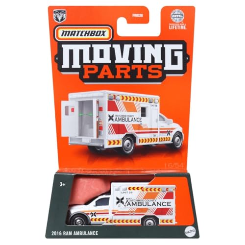 Moving Parts 2016 Ram Ambulance, White