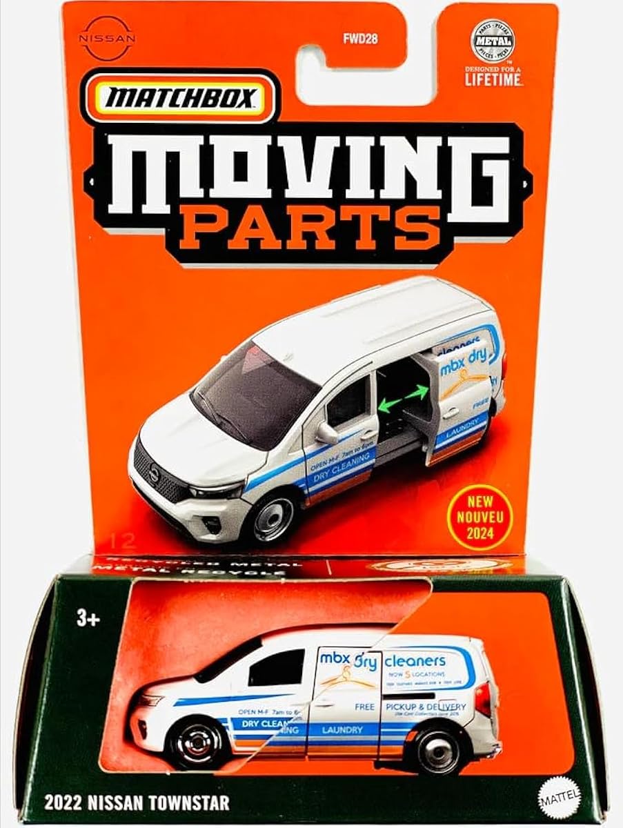 Moving Parts 2022 Nissan Townstar MBX Dry Cleaners Van — view 2