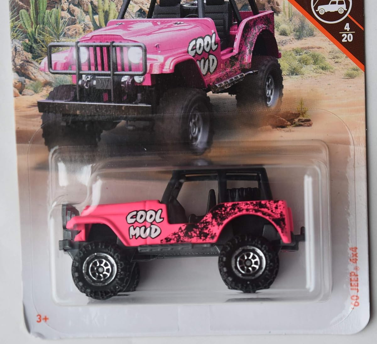 Off Road Series Pink '60 Jeep 4X4 4/20 — view 3