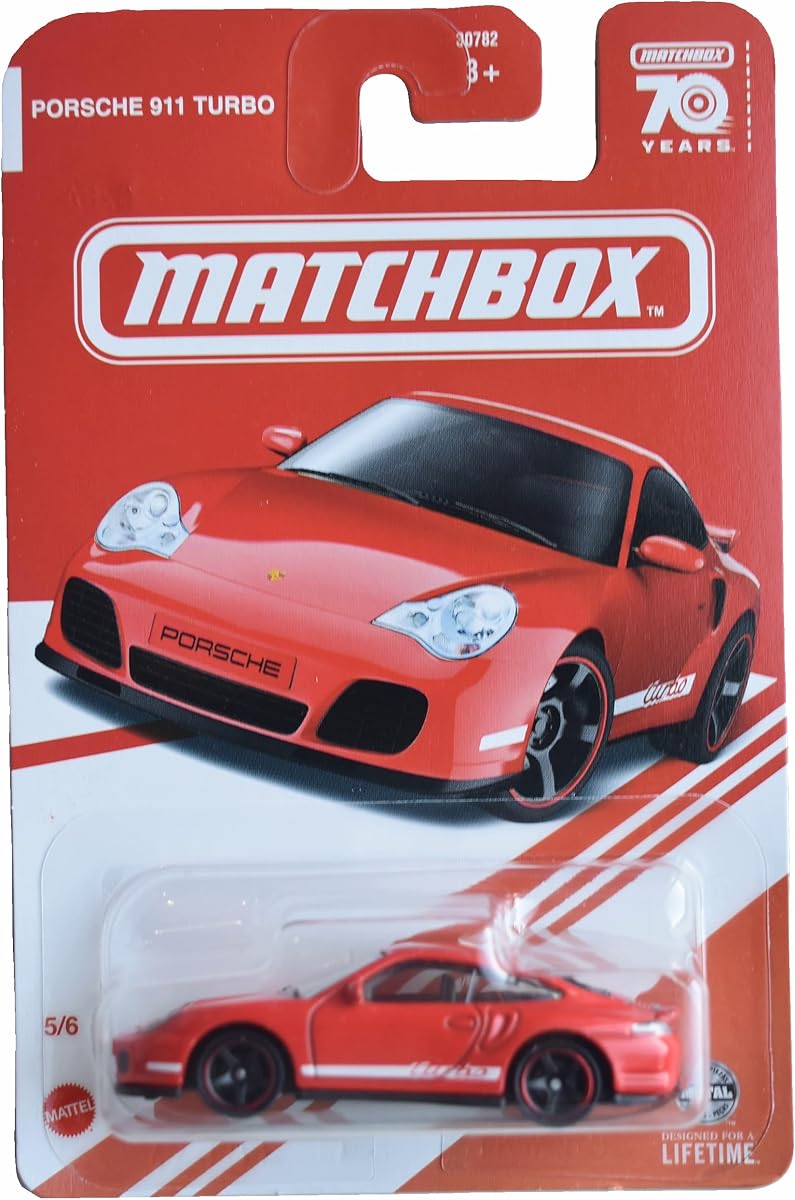Porsche 911 Turbo, red 5/6 — view 2