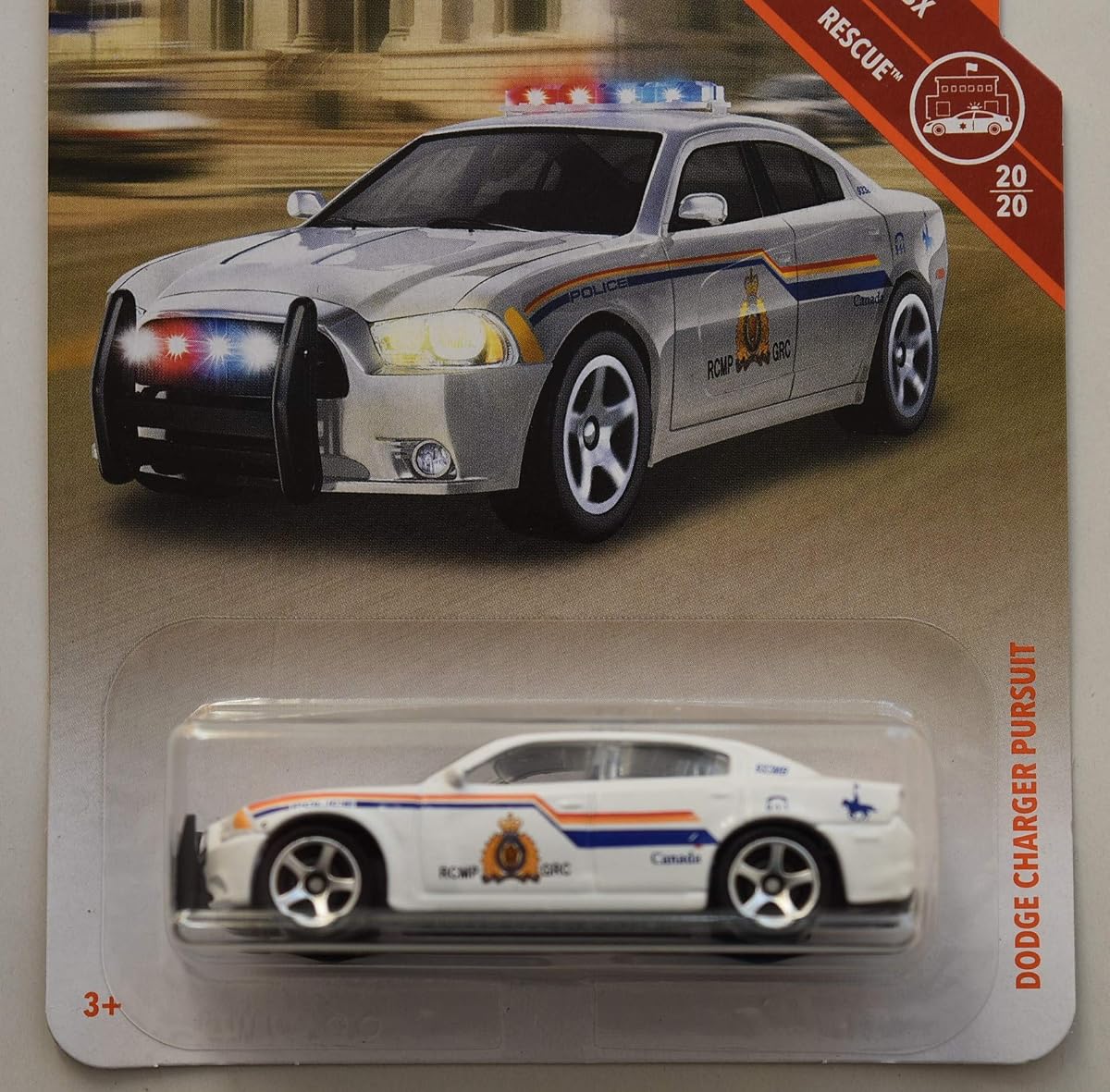 Rescue Series Dodge Charger Pursuit 20/20, White — view 3