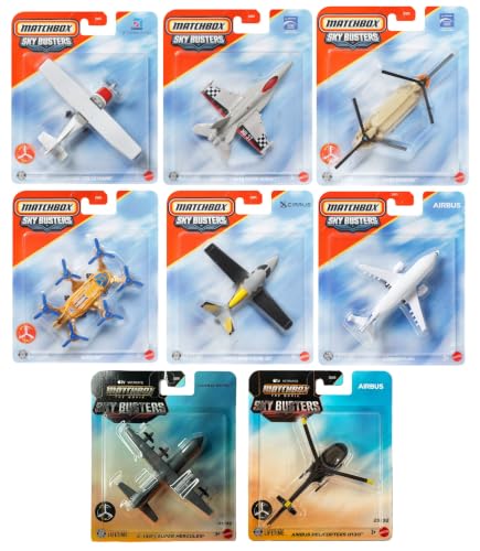 Sky Busters 8 Airplane & Helicopter Set JDJ05-979K