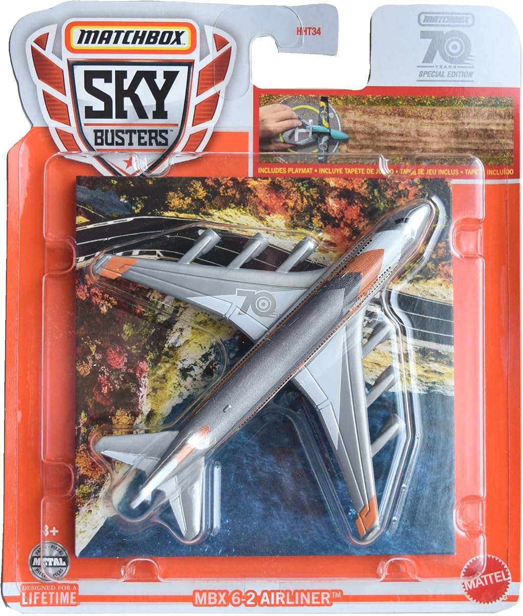Sky Busters MBX 6-2 Airliner, Includes playmat — view 2