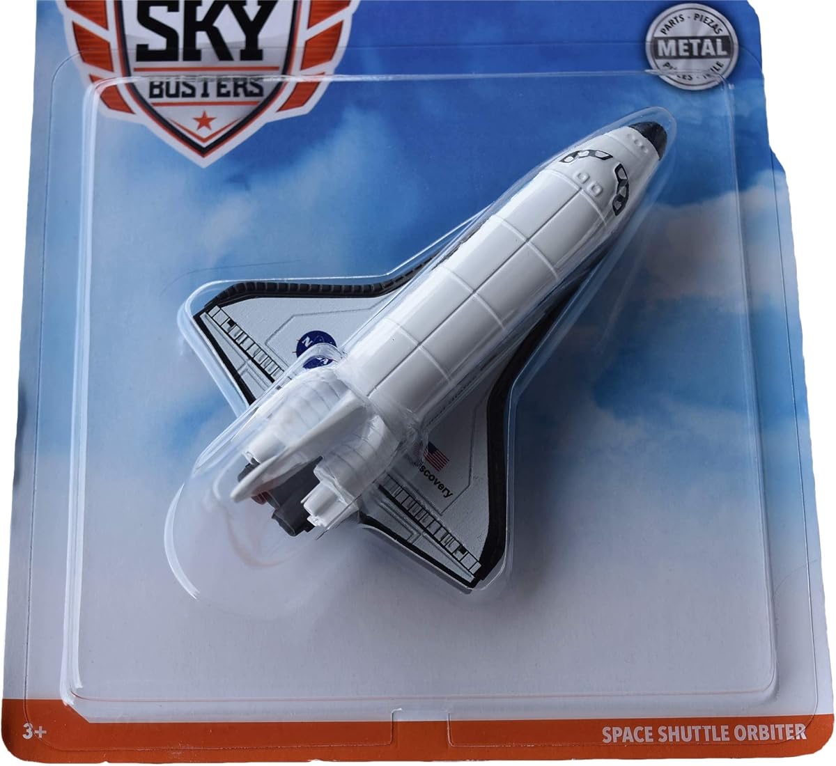 Sky Busters Space Shuttle Orbiter, White — view 3