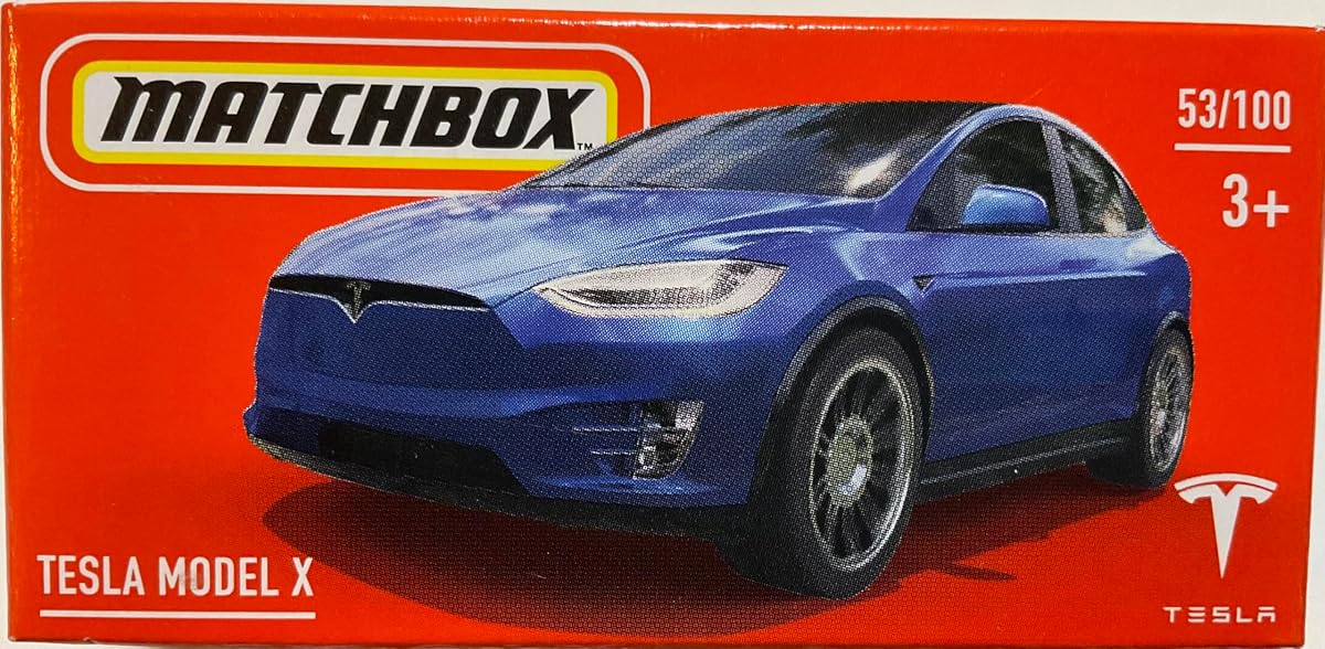 Tesla Model X, Blue — view 2
