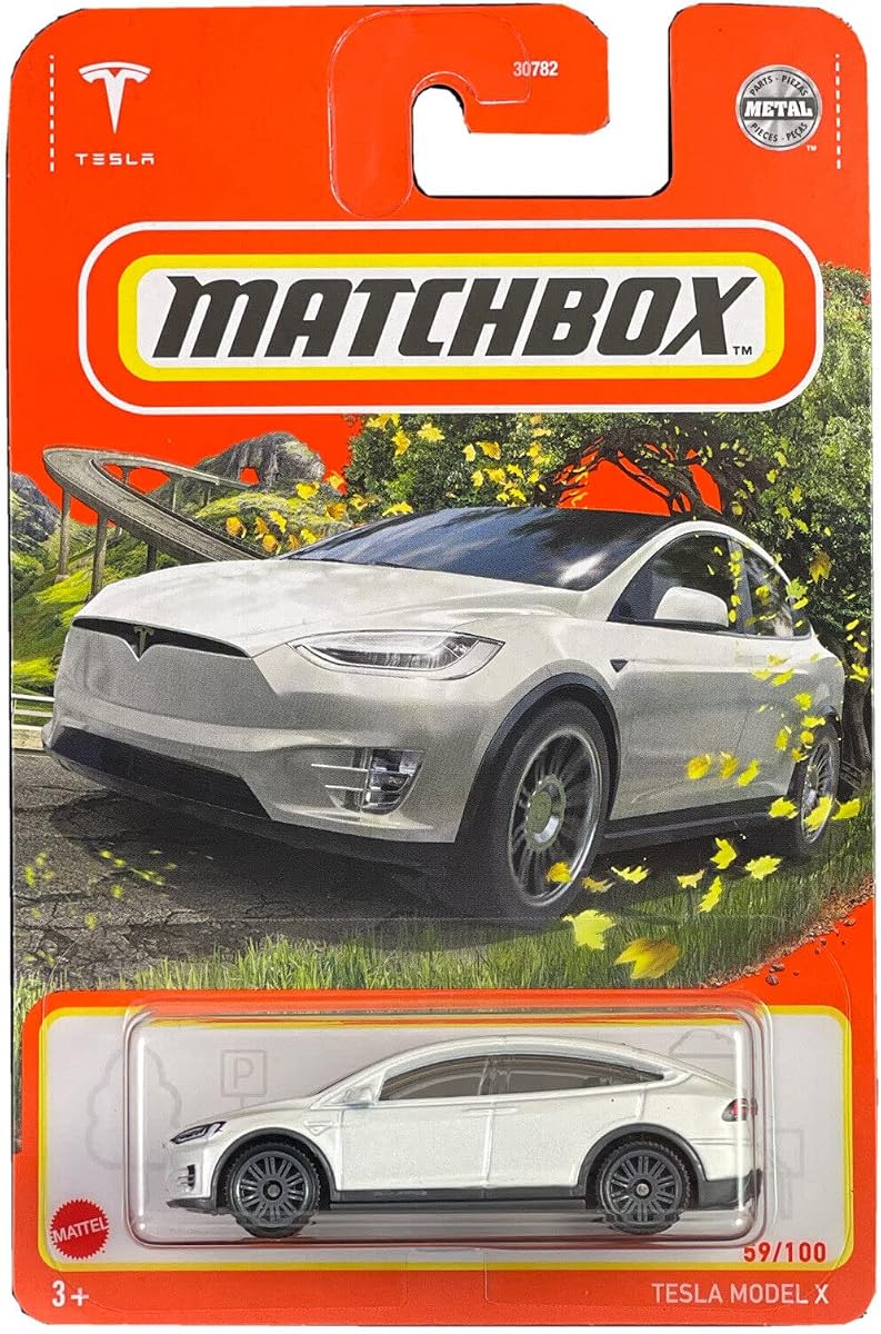 Tesla Model X 59/100 1:64 Scale Car Model — view 2