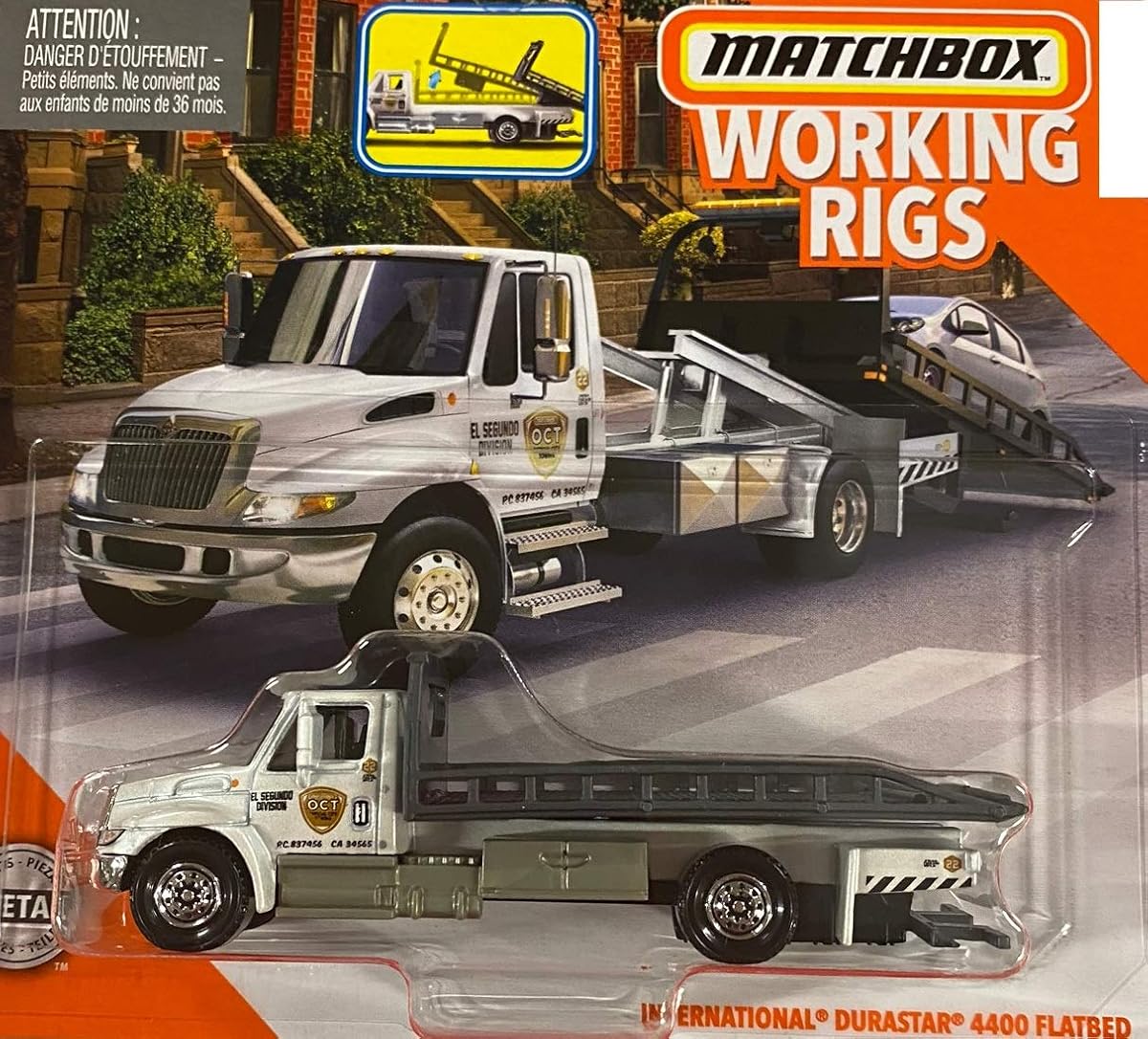 Working Rigs International Durastar 4400 Flatbed Transporter in White,unisex — view 2
