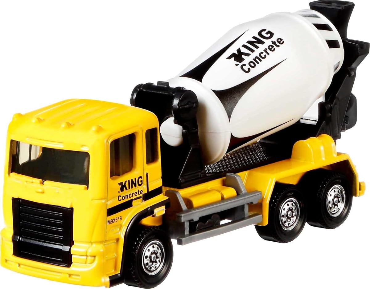 Working Rigs 4-Pack, Set of 4 Construction Trucks & Equipment with Moving Part — view 5